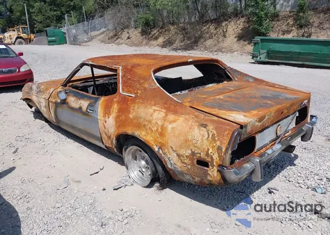 1973 Ford Mustang Mach-E z USA, uszkodzony, nr VIN 3F01F14TT90